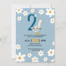 グース間抜け誕生日カード