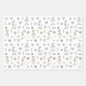 グース間抜け誕生日 ラッピングペーパーシート (正面)