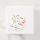 グース間抜け1歳の誕生日パーティー フェイバータグ (インサイチュ)