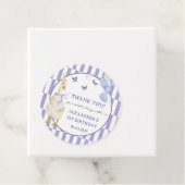 グース間抜け1歳の誕生日パーティー フェイバータグ (インサイチュ)