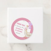 グース間抜け1歳の誕生日パーティー フェイバータグ (インサイチュ)