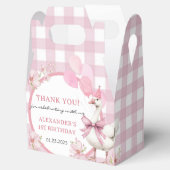 グース間抜け1歳の誕生日パーティー フェイバーボックス (オープン)