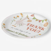 グース間抜け1歳の誕生日パーティー ペーパープレート (アングル)