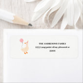 グース間抜け1歳の誕生日住所 シール | カラフル (インサイチュ)