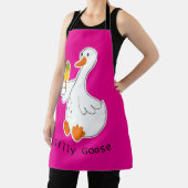 グース間抜け、グースおもしろい、グースラバー エプロン (インサイチュ)