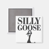 グース間抜け、グースおもしろい、グースラバー マグネット (正面/裏面)