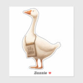 グース間抜け シール (シート)