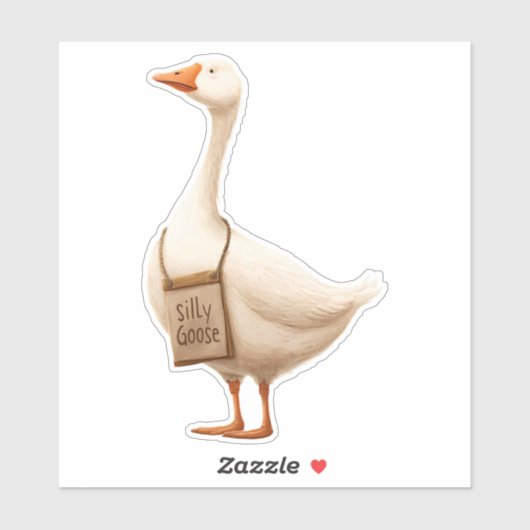 グース間抜け シール (シート)