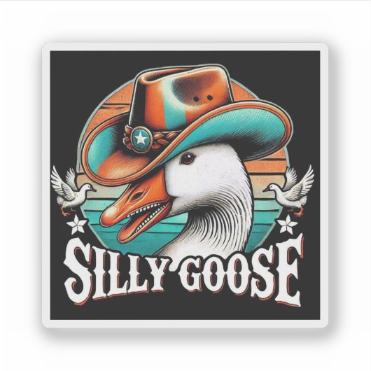 グース間抜け シール (正面)