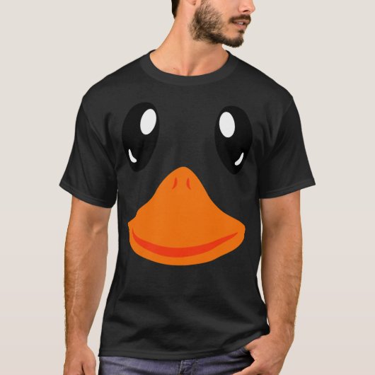 グース顔チョコレートラボボクサー Tシャツ (正面)