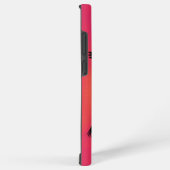 グース飛んでいるアットサンセット SAMSUNG GALAXYケース (右側面)