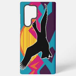 グース飛んでいるアットサンセット SAMSUNG GALAXY S22 ULTRAケース