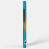 グース飛んでいるアットサンセット SAMSUNG GALAXYケース (右側面)