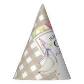 グース1歳の誕生日パーティー パーティーハット (左)