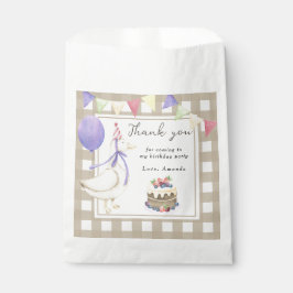 グース1歳の誕生日感謝来する フェイバーバッグ