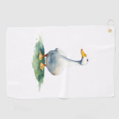 グース ゴルフタオル (横)