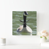 グース スクエア壁時計 (ホーム)