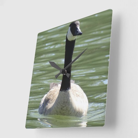 グース スクエア壁時計 (傾斜)