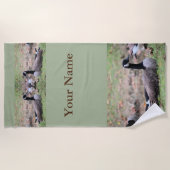 グース ビーチタオル (正面)