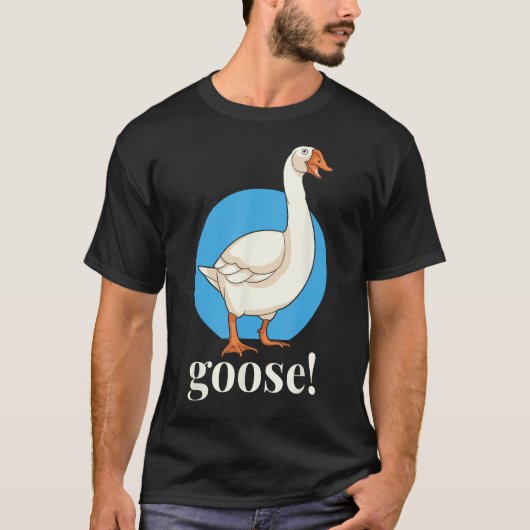 グース!ミームおもしろい衣装ガチョウの鳥本愛G Tシャツ (正面)