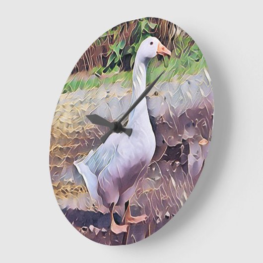 グース ラージ壁時計 (傾斜)