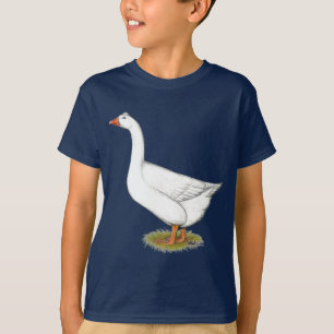 グース・ローマン・タフテッド Tシャツ