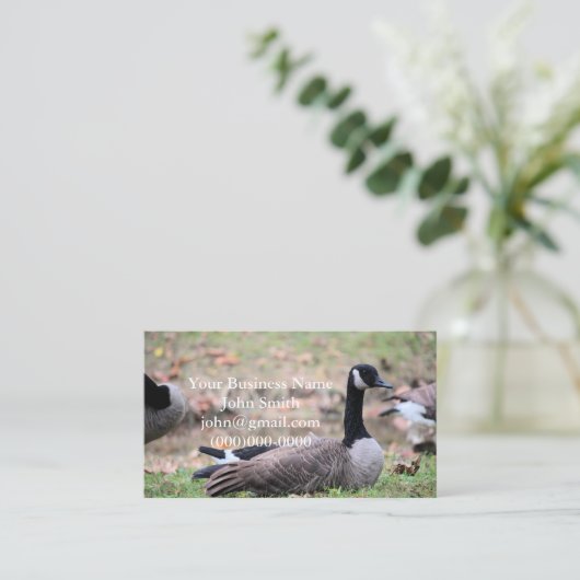 グース 名刺 (スタンド正面)