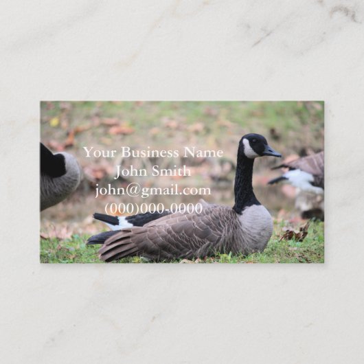 グース 名刺 (正面)