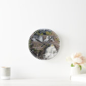 グーズベリー滝時計 ラウンド壁時計 (ホーム)