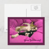 グート・ベッセルン！ ポストカード (正面/裏面)