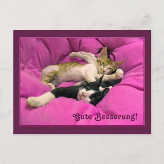 グート・ベッセルン！ ポストカード (正面)