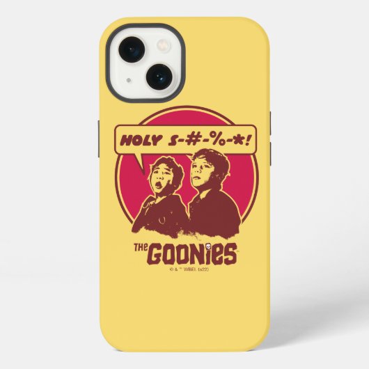 グーニーズ データの暴言 iPhoneケース (裏面)