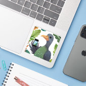 グーニーバードの暇つぶし シール (ノートパソコンとiPhone)