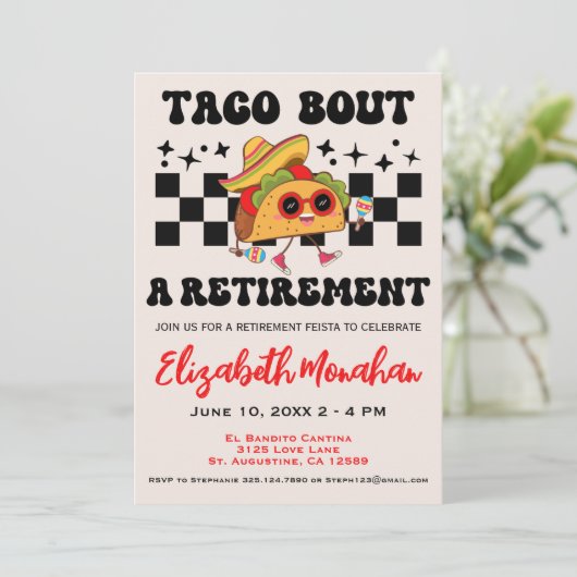 グービーなタコ祭りで、引退&卒業パーティーをしようぜ! 招待状 (スタンド正面)
