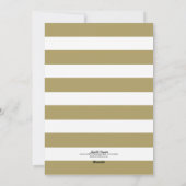 グービーライト金ゴールドハッピーホリデーズフォトカード シーズンカード (裏面)