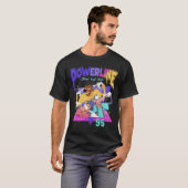グーフィームービーパワーライン Tシャツ (正面フル)
