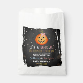グールだ！リトルカボチャハロウィーンベビーシャワー フェイバーバッグ