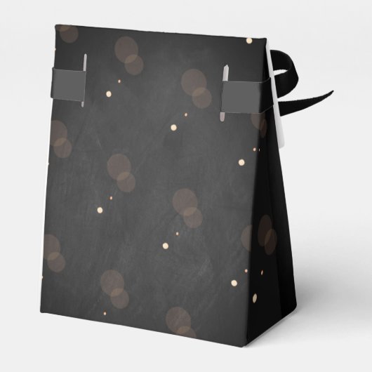 グールだ!リトルカボチャハロウィーンベビーシャワー フェイバーボックス (裏面サイド)