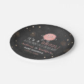 グールだ！リトルモンスターハロウィーンベビーシャワー ペーパープレート (アングル)