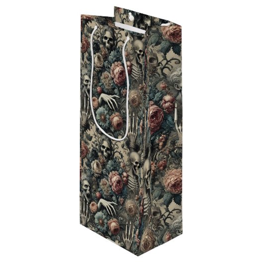 グールのギャンビット – ゴシックビクトリアン語 ワインギフトバッグ (正面アングル)