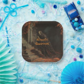 グールのグルメハロウィーンヴィンテージファントムin Crypt ペーパープレート (パーティー)