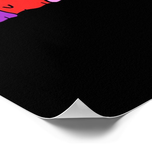 グールはおもしろいのハロウィーンのトレンドを感じ望む ポスター (角)