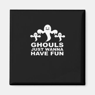 グールはおもしろいハロウィンおもしろい感じの マグネット
