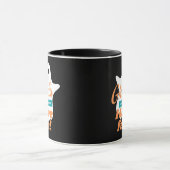 グールは、このハロウィーンのおもしろいを持ちたい マグカップ (中央)