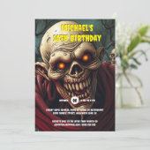 グールグールハロウィーンのモンスター大人パーティー 招待状 (スタンド正面)