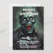 グールグールヴァンパイアモンスタースプキー大人 招待状 (正面)