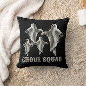 グールスクワッドおもしろいスプキー幽霊 クッション (ブランケット)