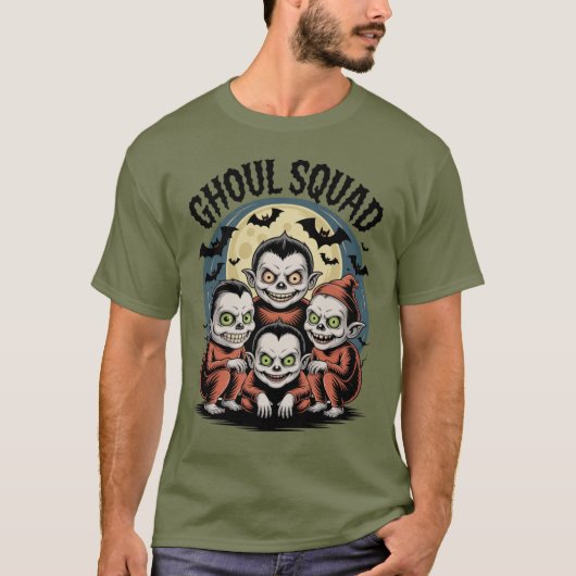 グールスクワッドハロウィーン Tシャツ (正面)