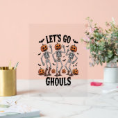 グールズに行こうおもしろい不気味。 アクリルサイン (ウェディング)