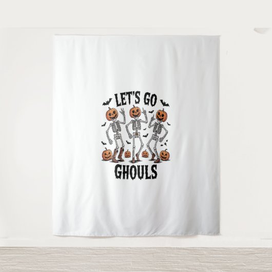 グールズに行こうおもしろい不気味。 タペストリー (正面)